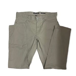 Michael Kors Parker Slim Fit Khaki Pants (Jeans)